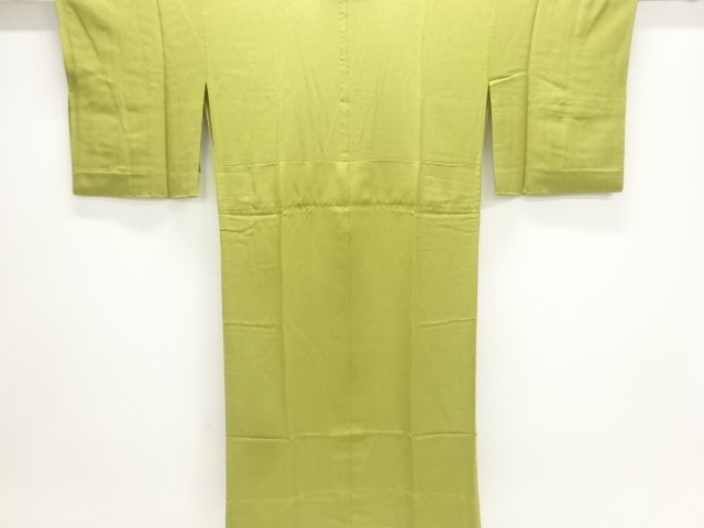 縮緬地無地単衣長襦袢